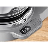 Kenwood Titanium Chef Baker Küchenmaschine KVC85.124SI silber, 1.200 Watt, integrierte Waage, Timer, Patisserie-Set, Mixaufsatz