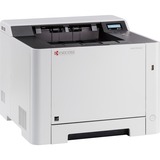 Kyocera ECOSYS P5021CDN (inkl. 3 Jahre KYOCERA Life), Farblaserdrucker grau/schwarz, USB/LAN