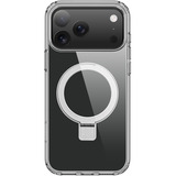 Nevox StyleShell SHOCKFlex mit Standfunktion, Handyhülle transparent, iPhone 17 Pro Max, kompatibel mit MagSafe