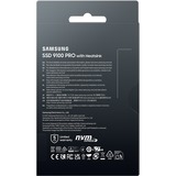 Samsung 9100 PRO Heatsink 4 TB, SSD PCIe 5.0 x4, NVMe 2.0, M.2 2280