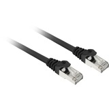 Sharkoon Patchkabel SFTP, RJ-45, mit Cat.7a Rohkabel schwarz, 1 Meter