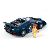 Sluban ModelBricks Dunkelblauer Sportwagen, Konstruktionsspielzeug 