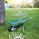 Theo Klein Bosch Schubkarre, Gartenspielgerät grün/silber