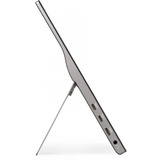 ViewSonic TD1655, LED-Monitor 39.6 cm (15.6 Zoll), silber/schwarz, FullHD, IPS, USB-C, Mini-HDMI, Touch-Stift, Lautsprecher