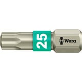 Wera Bicycle Set 5, 2025, Bit-Satz schwarz/grün, 7-teilig, 1/4", mit Ratschenfunktion