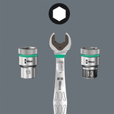 Wera Tool-Check Combi 1, mit KNIPEX Cobra, Bit-Satz schwarz/grün, 40-teilig, inkl. 1/4" Bit-Ratsche und Wasserpumpenzange
