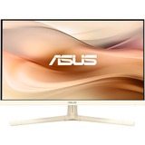 ASUS Eye Care VU249CFE-M, Gaming-Monitor 61 cm (24 Zoll), hellbeige, Full HD, IPS, USB-C, Adaptive-Sync, 100Hz Panel