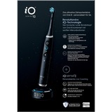 Braun Oral-B iO Series 10, Elektrische Zahnbürste schwarz, Cosmic Black