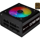 Corsair CX750F RGB, PC-Netzteil schwarz, 4x PCIe, Kabel-Management, 750 Watt