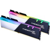 G.Skill DIMM 16 GB DDR4-3200 (2x 8 GB) Dual-Kit, Arbeitsspeicher schwarz/weiß, F4-3200C16D-16GTZN, Trident Z Neo, INTEL XMP