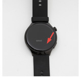 Huawei Watch 4 (Archi-L19F), Smartwatch schwarz, Armband: Black, Fluorelastomer