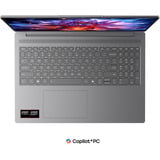Lenovo IdeaPad Slim 5 16AGP11 (83S2003GGE), Notebook grau, AMD Ryzen AI 5 430, AMD Radeon 840M, 16 GB LPDDR5X, 1 TB (1 TB SSD), Windows 11 Home, ohne Netzteil