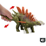 Mattel Jurassic World Wild Roar Kentrosaurus, Spielfigur 