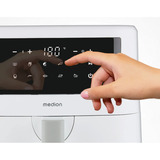 Medion Heißluftfritteuse Life MD 11750 P10 XL weiß (matt), 2.150 Watt, Korb 6,8 Liter