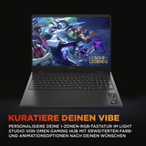 OMEN 16-am0179ng, Gaming-Notebook schwarz, Intel® Core™ i7-14650HX, NVIDIA GeForce RTX 5060, 32 GB DDR5, 1 TB (1 TB SSD), Windows 11 Home