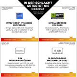 OMEN 16-am0179ng, Gaming-Notebook schwarz, Intel® Core™ i7-14650HX, NVIDIA GeForce RTX 5060, 32 GB DDR5, 1 TB (1 TB SSD), Windows 11 Home