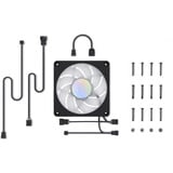 Alphacool Apex Stealth Metall Aurora 120, Gehäuselüfter schwarz, 120 mm