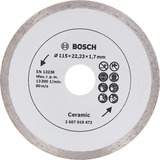 Bosch Diamanttrennscheibe für Fliesen, Ø 115mm Bohrung 22,23mm