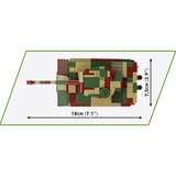 COBI Pz.Kpfw. VI Tiger Ausf. E, Konstruktionsspielzeug Maßstab 1:48