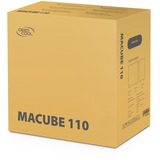 DeepCool MACUBE 110, Tower-Gehäuse schwarz, Tempered Glass