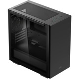 DeepCool MACUBE 110, Tower-Gehäuse schwarz, Tempered Glass