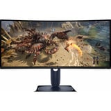 Dell Alienware AW3425DWM, Gaming-Monitor 86.4 cm (34 Zoll), schwarz, WQHD, VA, Curved,  AMD FreeSync, AdaptiveSync, 180Hz Panel