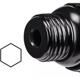 EINHELL Druckluft-Meißelhammer TC-PC 45 Set rot/schwarz, mit 4-teiligem Meißel-Set, Nadel-Entroster, Koffer