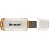 Intenso Green Line 128 GB, USB-Stick beige/braun, USB-A 3.2 Gen 1