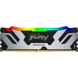 Kingston FURY DIMM 96 GB DDR5-6000 (2x 48 GB) Dual-Kit, Arbeitsspeicher silber/schwarz, KF560C32RSAK2-96, Renegade RGB, INTEL XMP