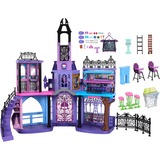 Monster High Haunted High School-Puppenhaus mit Möbel- und Zubehörteilen