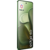 Motorola edge 60 512GB, Handy Shamrock, Android, Finish mit Leder-Optik, 12 GB LPDDR4X