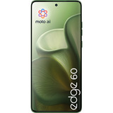 Motorola edge 60 512GB, Handy Shamrock, Android, Finish mit Leder-Optik, 12 GB LPDDR4X