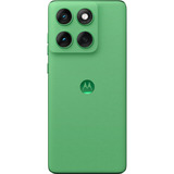 Motorola edge 60 512GB, Handy Shamrock, Android, Finish mit Leder-Optik, 12 GB LPDDR4X
