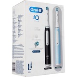  Oral-B iO Series 3N Duo, Elektrische Zahnbürste schwarz/blau, Matt Black/Ice Blue inkl. 2. Handstück