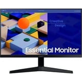 SAMSUNG Essential S27C314EAU, LED-Monitor 68 cm (27 Zoll), schwarz, FullHD, IPS, 75 Hz, AMD Free-Sync