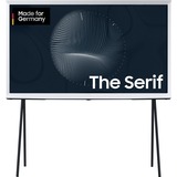 SAMSUNG The Serif GQ-43LS01BG, QLED-Fernseher 108 cm (43 Zoll), weiß/schwarz, UltraHD/4K, SmartTV, WLAN, Bluetooth, HDR10+