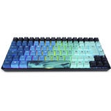 Sharkoon SKILLER SGK50 S3 Ultimate Rev2, Set türkis/blau, DE-Layout, Sharkoon Linear