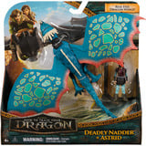 Spin Master Drachenzähmen leicht gemacht - Wikinger & Drachen Actionfiguren-Set, Spielfigur sortierter Artikel, jeweils zwei Figuren