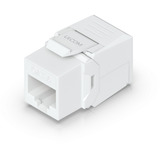 Ubiquiti Cat.6 Keystone-Modul, 12er-Pack weiß, werkzeugfrei