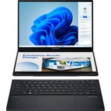ASUS Zenbook Duo OLED (UX8406MA-QL308X), Notebook grau, Intel® Core™ Ultra 7 155H, Intel® Arc™ Graphics, 16 GB LPDDR5X, 1 TB (1 TB SSD), Windows 11 Pro 64-Bit