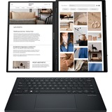 ASUS Zenbook Duo OLED (UX8406MA-QL308X), Notebook grau, Intel® Core™ Ultra 7 155H, Intel® Arc™ Graphics, 16 GB LPDDR5X, 1 TB (1 TB SSD), Windows 11 Pro 64-Bit