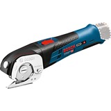 Bosch Akku-Universalschere GUS 12V-300 Professional, Elektroschere blau, ohne Akku und Ladegerät, L-BOXX