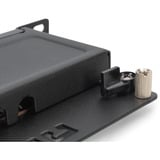 Digitus CAT 6A, Klasse EA Slim Patchpanel, 8 Port schwarz, 0,5 HE, geschirmt