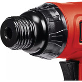 EINHELL Druckluft-Meißelhammer TC-PC 45 rot/schwarz, mit 4-teiligem Meißel-Set, Koffer