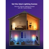 Govee Stehlampe 2, LED-Leuchte schwarz, Matter-Unterstützung