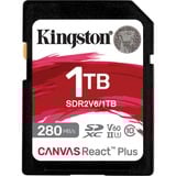 Kingston Canvas React Plus 1 TB SDXC, Speicherkarte UHS-II U3, Class 10, V60, A1