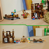 LEGO 21272 Minecraft Waldanwesen mit Boxring, Konstruktionsspielzeug 