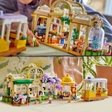 LEGO 42671 Friends Pflanzencafé und Blumenkiosk, Konstruktionsspielzeug 