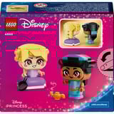 LEGO 43303 Disney Princess Die Mini-Prinzessinnen Jasmin & Rapunzel, Konstruktionsspielzeug 