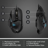Logitech Gaming G502 HERO, Gaming-Maus schwarz